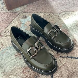 Marc Fisher Green Loafers